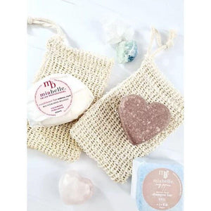 Mia Belle Sisal Cotton Soap Bags - NZ Health Store