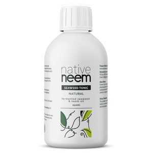 Native Neem Organic Neem and Seaweed Liquid Fertiliser, 250ml - NZ Health Store