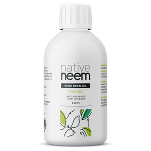 Native Neem Organic Pure Neem Oil, 250ml - NZ Health Store