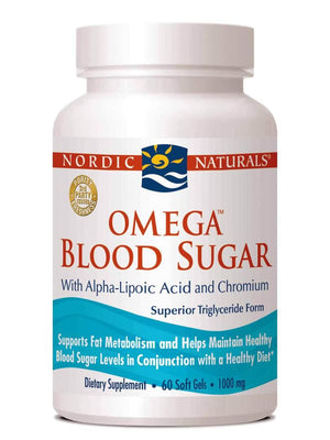 Nordic Naturals Omega Blood Sugar (60 soft gels) - NZ Health Store