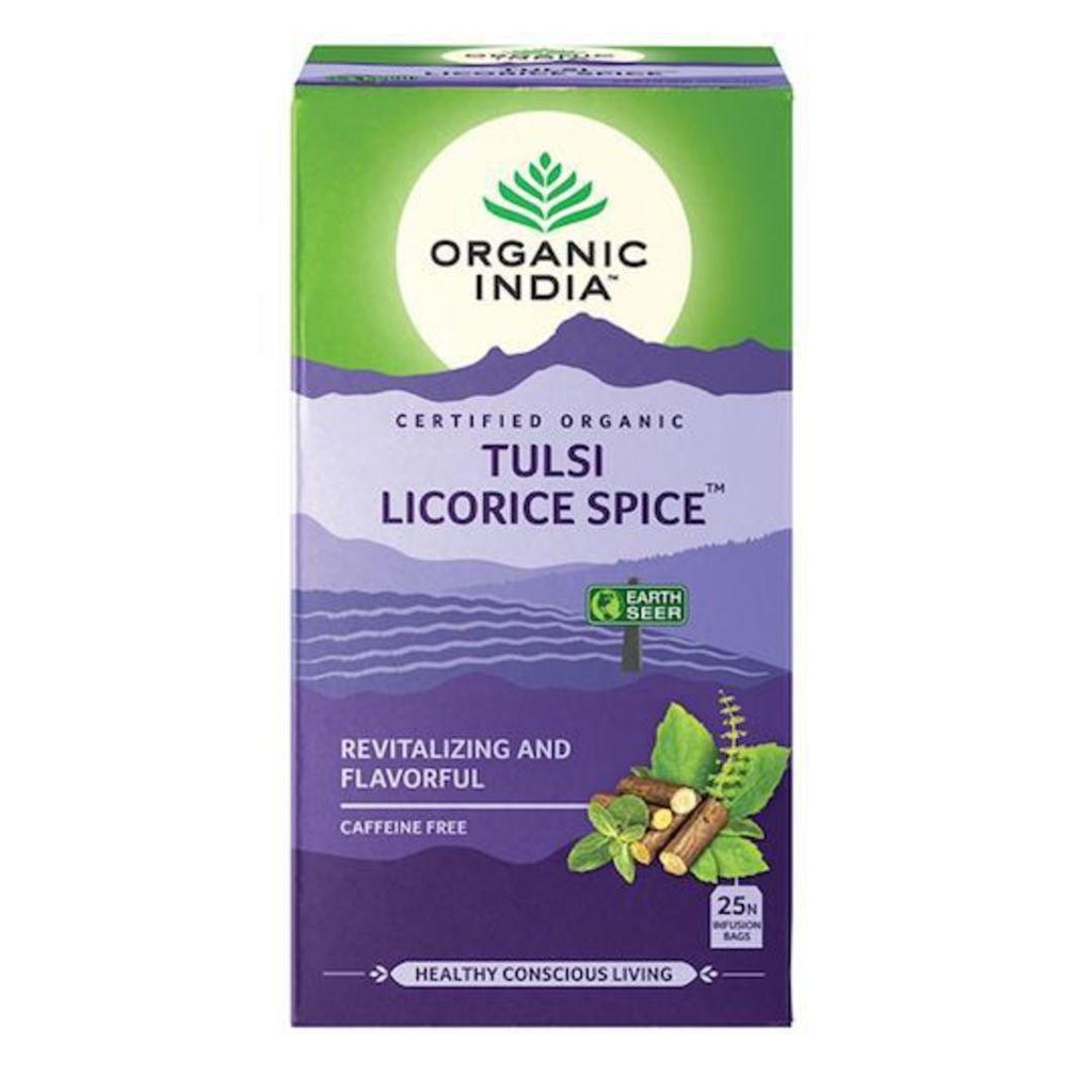 Organic India Tulsi Licorice Spice, 25 tea bags