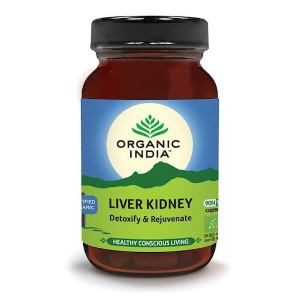 Organic India Liver Kidney Formula, 90 Capsules