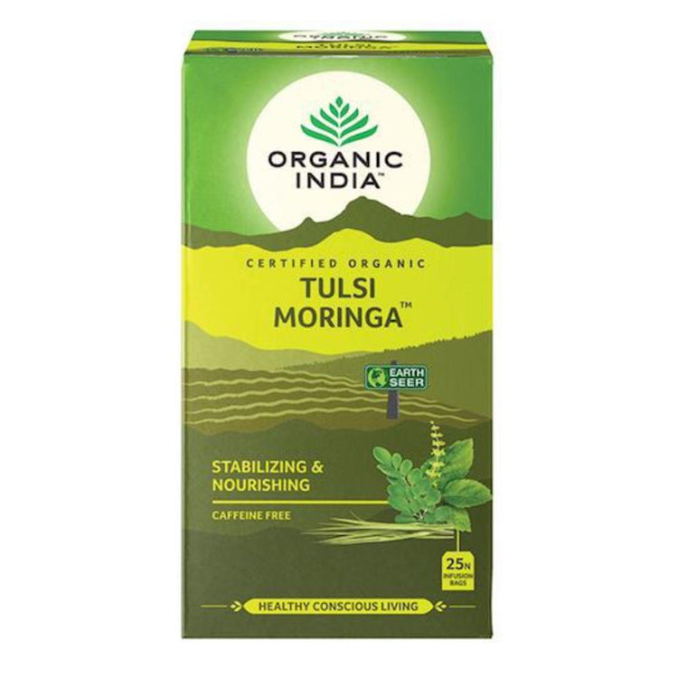 Organic India Tulsi Moringa, 25 tea bags