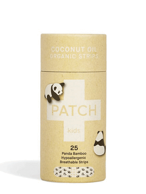 Patch Kids Coconut Oil Bamboo Plaster Strips, 25 Tube