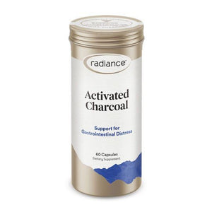 Radiance Activated Charcoal, 60 Capsules - NZ Health Store