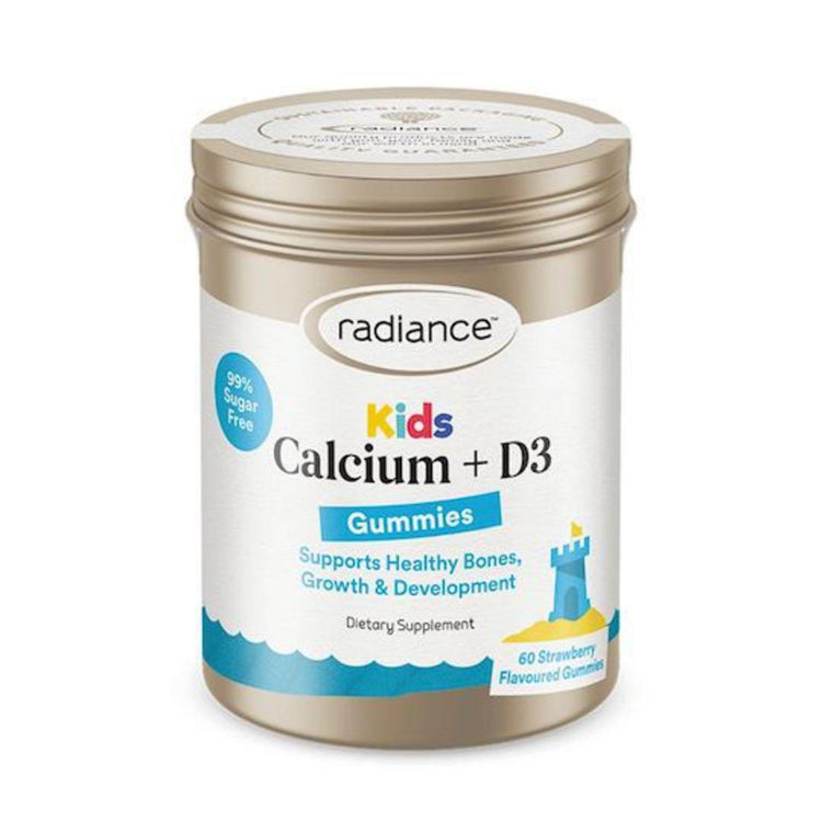 Radiance Kids Calcium + D3, 60 Gummies - NZ Health Store