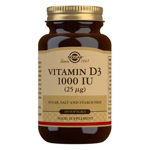 Solgar Vitamin D3 1000iu/25ug - NZ Health Store