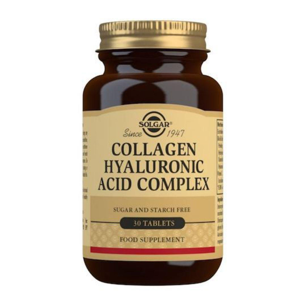 Solgar Collagen Hyaluronic Acid Complex 120mg  (30 Tablets)