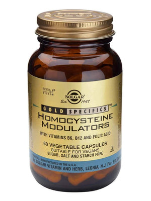 Solgar Homocysteine Modulators (60 or 120 Vegetable Capsules) - NZ Health Store