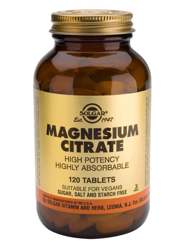 Solgar Magnesium Citrate - NZ Health Store