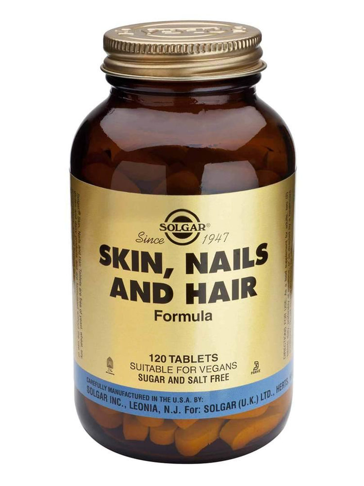 Solgar Skin, Nails and Hair, 120 Tablets - NZ Health Store