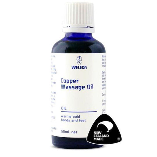 Weleda Copper Massage Oil, 50ml - NZ Health Store