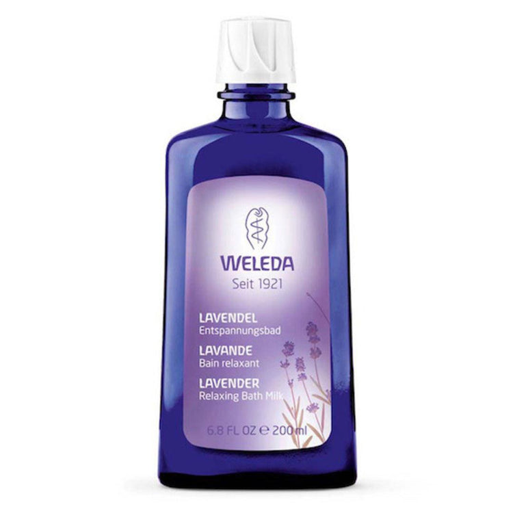 Weleda Lavender Relaxing Bath Milk, 200ml