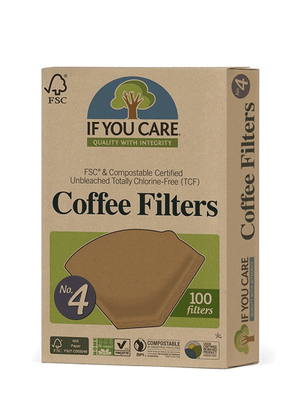 If You Care Coffee Filter No.4, 100 filters - NZ Health Store