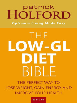 The Low-GL Diet Bible by Patrick Holford - NZ Health Store