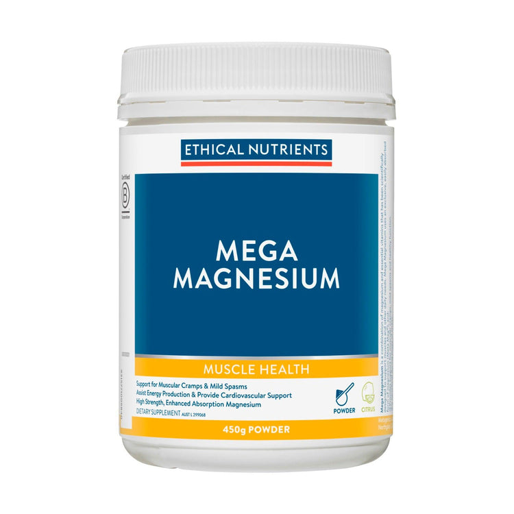 Ethical Nutrients Mega Magnesium, 450g Powder
