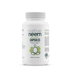 Native Neem Organic Neem Capsules, 120 Caps - NZ Health Store