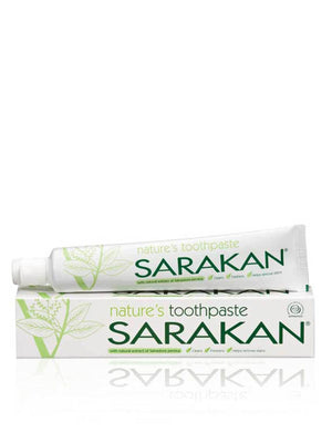 Sarakan Toothpaste, fluoride free, 50ml - NZ Health Store